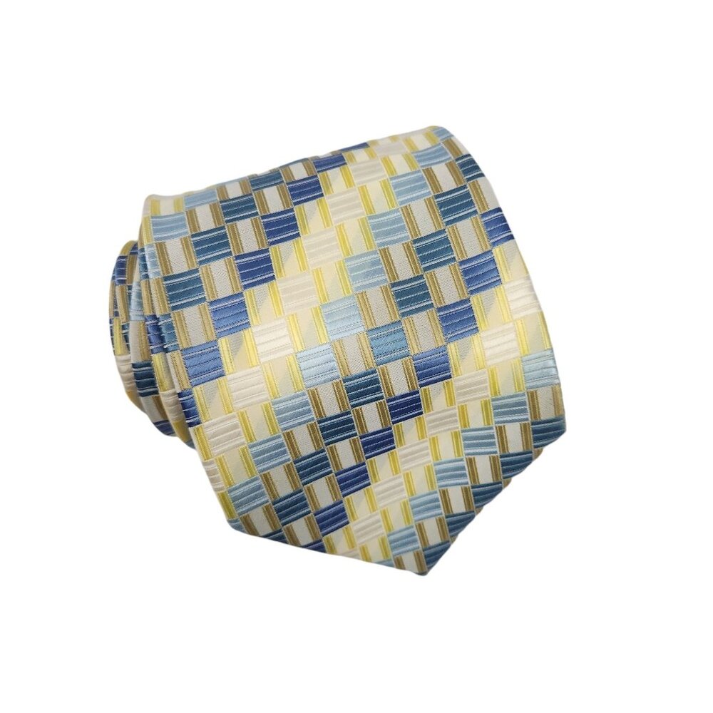 Modern Elements Mens Geometric Patterned Tie